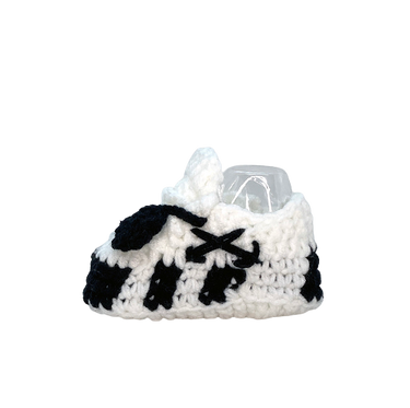 Baby Crochet Sneakers - Off White Vans - Baby Sneakers Shop - unisex baby crochet shoes